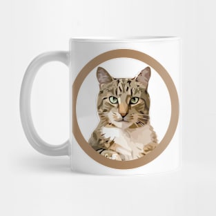 Artistic Beautiful Cat Mug